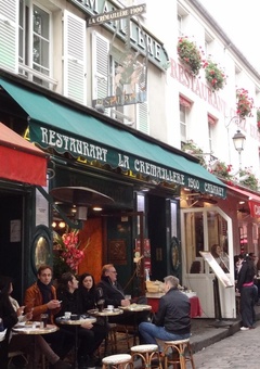 Déjeuner à Montmartre