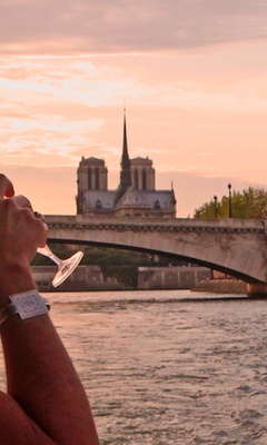 Croisière & Champagne sur la Seine 1h